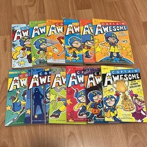 Captain Awesome Books No. 1 - 12